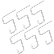 6er-Pack tragbare Schreibtischhaken, Taschenhakenhalter für Rucksäcke und Schreibtischkanten, Organizer für Schreibtischtaschen