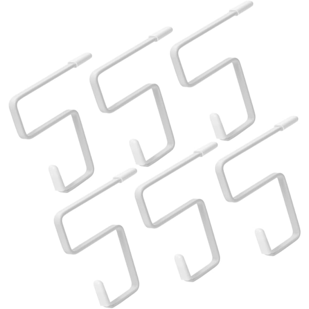 6Pcs Portable Desk Hook Purse Hook Holder For Backpack Bag For Desk Edge Desktop Bag Organizer 5455468322310