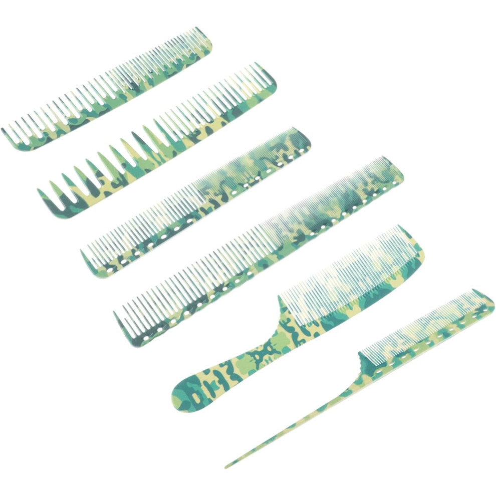 Hkhbjs Hair Tail Tools Set Detangling Combs Barber Hair Combs Set Hairdressing Tool For Men Women