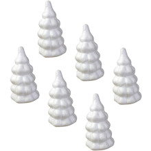 6-teiliges DIY-Weihnachtsbaum-Turm-Bastelset: Kreative, handgemachte Weihnachtsbaumdekoration für Jungen und Mädchen