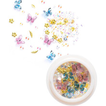 Nagel-Strass-Maniküre-Charm-DIY-Kunstaufkleber-Dekorationsset für Nagel-Schönheitsaccessoires