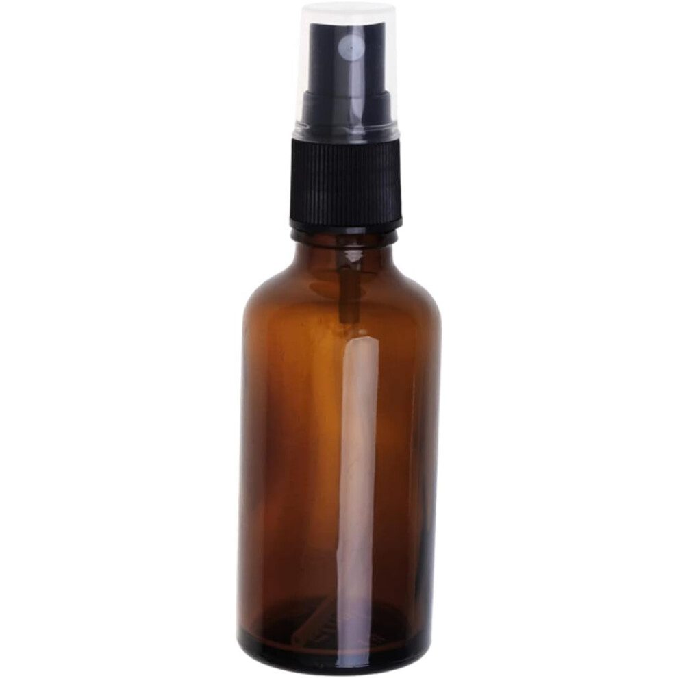 Hkhbjs Brown 6Pcs Spray Bottle Empty Glass Bottle Travel Containers For Hair Care And Skincare Routine