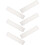6pcs Handmade Rectangular Silicone Bookmark Molds for DIY Crystal Epoxy Resin Casting 1
