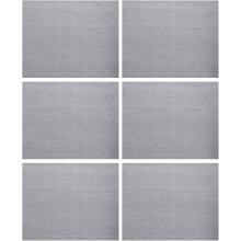 Ensemble de 6 chiffons à eau pour débutants en calligraphie, tapis d'entraînement réutilisable pour la calligraphie chinoise