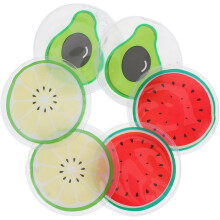6 Stück wiederverwendbare Eis-Augenpads für Schlafmasken, gegen trockene Augen und zur Entspannung
