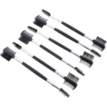 6-teiliges Set mit doppelseitigem Augenbrauenkamm, Wimpernbürste, Augenbrauenformer und Wimpernzange für den täglichen Gebrauch
