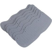 6pcs Light Grey Hard Hat Sweatbands Sweat-Proof Liner for Worker Helmets