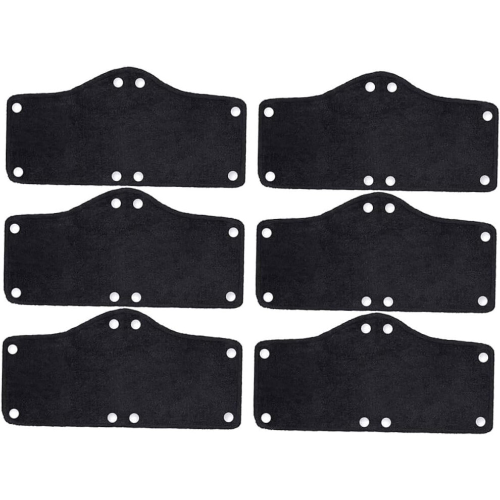 6Pcs Washable Hard Hat Sweatbands, Soft Cotton Safety Helmet Sweat-Proof Liner Pads 5455468301698