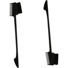 Lot de 6 brosses à sourcils, peignes à cheveux cassés, peignes à sourcils multifonctionnels pour le maquillage et le coiffage en voyage