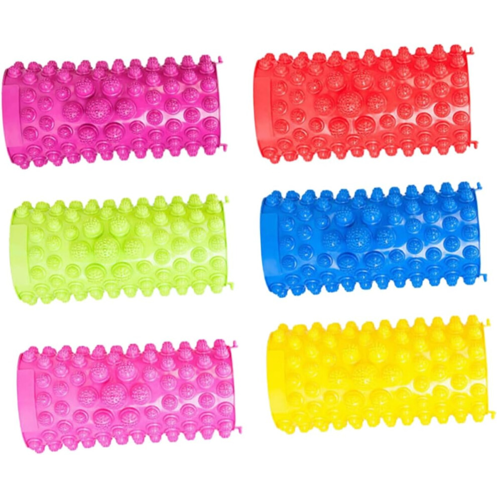 Hkhbjs 6Pcs Foot Massaging Pad Reflexology Mat Acupressure Balls Portable For Home Office Relaxation