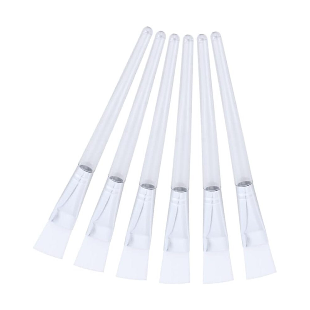 Hkhbjs 6Pcs Crystal Rod Face Mask Brush Set For Women, Plastic And Fiber Material