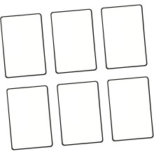 Lupas de cartão de visita 6pcs lupa plana lupa pequeno lupa óculos de leitura meninos e meninas ferramenta de ampliação