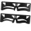 2pcs Eyebrow Designer Makeup Rulers for Women Eyebrow Drawing Ruler Positioning Practical Makeup 1