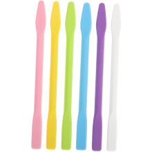 6 bacchette di silicone per mescolare la vernice, riutilizzabili, per miscelare la resina.