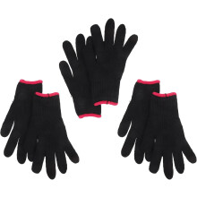 6pcs Heat-resistant Cotton Gloves for Hair Styling, Elastic Burn-proof Protector Gloves for Women