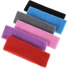6er-Pack Damen-Stirnbänder, Bandanas, Kopftücher, Yoga- und Sport-Stirnbänder aus dehnbarem Stoff