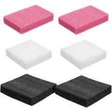 6pcs Wool Felting Cushion and Large Felting Pad Set with Pearl Cotton Mat for Multi-Size Thick Wool Felt Mats