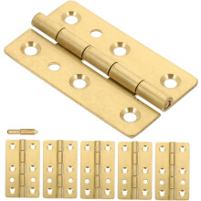 6-teiliges Klavierstimmwerkzeug-Set, kleine Scharniere für Holzkisten, durchgehende Scharniere, robuste Schrauben nicht enthalten