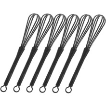 6 stuks handmatige plastic garde voor haarverf, kleine garde