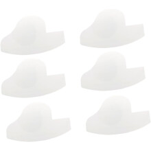 6pcs Beard Guide Shaping Template Tools Hairline Drawing Mustache Lineup Stencil