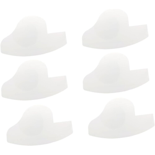 6pcs Beard Guide Shaping Template Tools Hairline Drawing Mustache Lineup Stencil