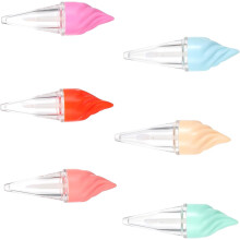 Lot de 6 tubes à gloss et baumes à lèvres à faire soi-même, en forme de glace, flacons cosmétiques rechargeables