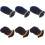 6pcs Plush Piano Pedal Protective Sleeves Soft Dust Resistant Covers 1