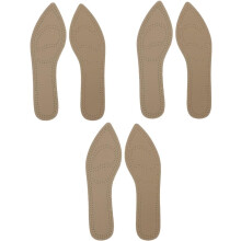 6 Paar atmungsaktive Schuheinlagen für High Heels, herausnehmbare Einlegesohlen, klassische, lockere Schuhpolsterung