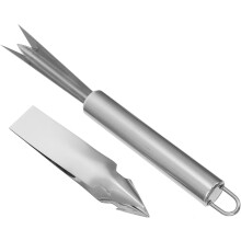 Ananasschäler- und -schneider-Set, robuste Küchenutensilien, 6-teilig, Edelstahl