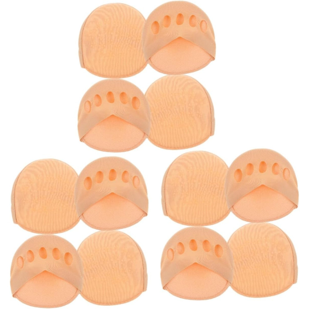 Hkhbjs 6Pairs Comfortable Finger Socks Wear-Resistant Half Palm Socks For Women Invisible Half