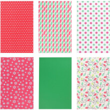 6 Stück weihnachtliche PU-Lederplatten, Kunstleder für Ohrringe, Schleifen, DIY-Bastelarbeiten, Dekorationsmaterial