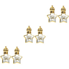 6er-Pack Rollfläschchen, zarte Glasfläschchen für ätherische Öle, Reiseaccessoires