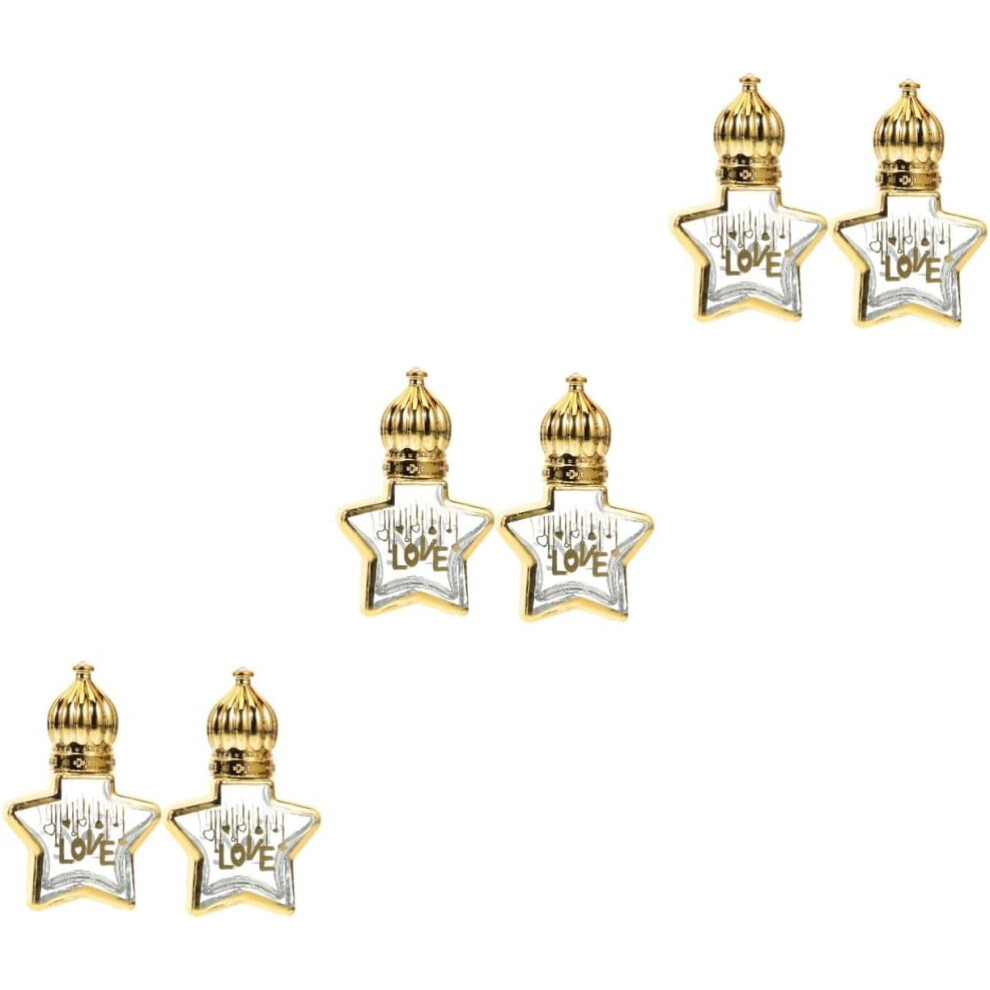 Hkhbjs 6Pcs Rolling Bottles Delicate Glass Essential Oil Bottles For Oils Travel Accessories