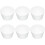 6pcs Medium Foam Cake Molds DIY Cupcake Models Reusable Small Foam Cake Decorations 1