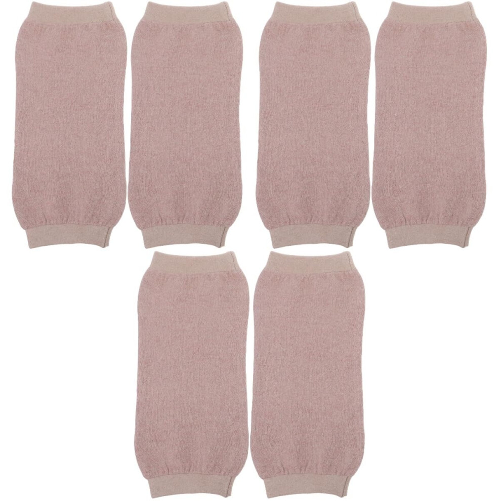 Hkhbjs 6Pcs Short Knee Support Elastic Weave Sleeves Kneecap Warm Kneepad