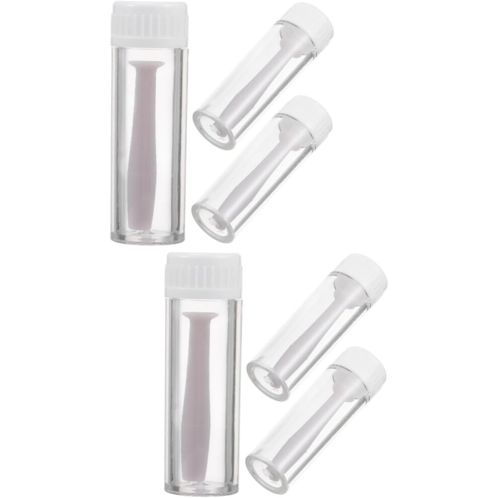 Hkhbjs 6Pcs Compact Reusable Silicone Contacts -Lens Removers Small Scleral Lens Sticks F