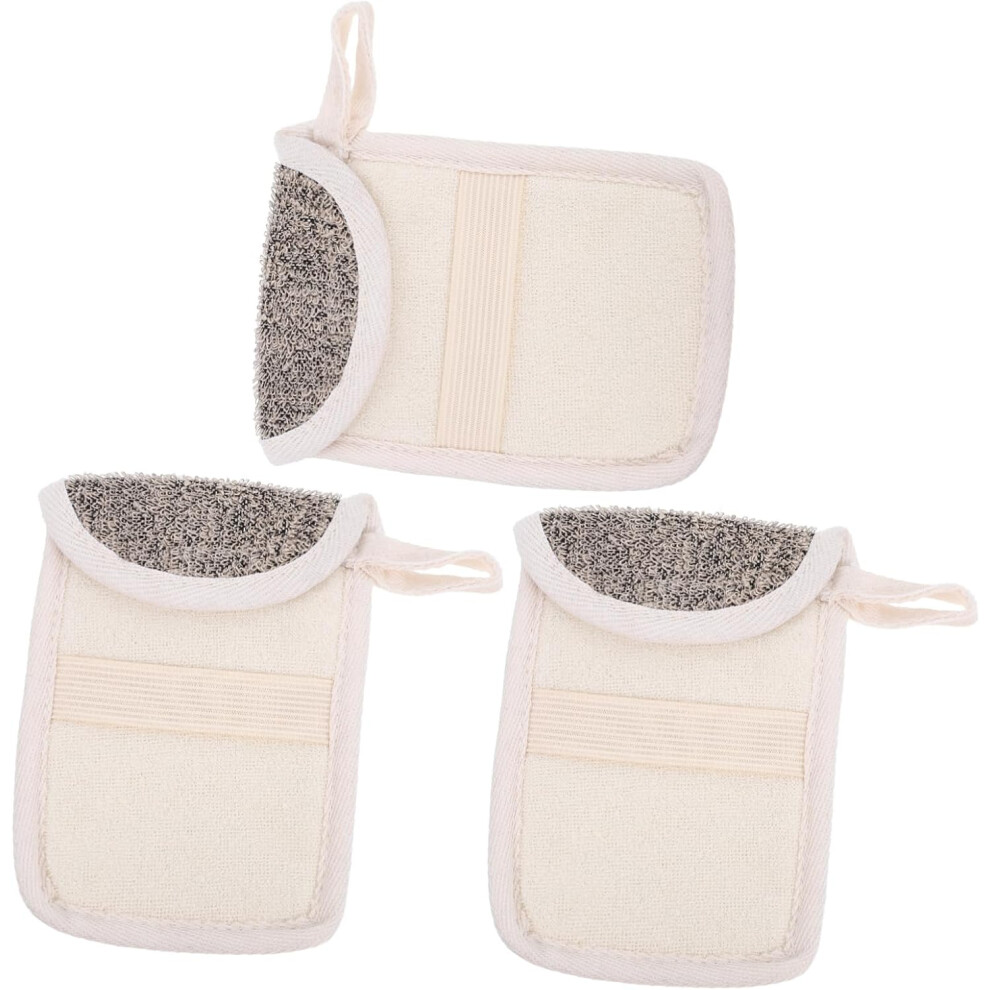 Hkhbjs 6Pcs Flax Soap Saver Bags Mesh Soap Pouches Use In Bathroom Storage Organisation