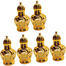 6 wiederbefüllbare Rollflaschen aus Glas für ätherische Öle und Parfums – ideal für Reisen