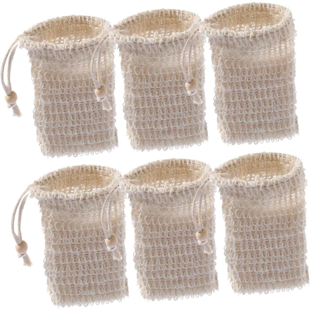 Hkhbjs 6Pcs Soap Saver Bags Bar Soap Pouches Exfoliating Bath Pouches Multi-Function Holder