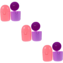 6pcs Portable Heat-resistant Box for Storage Cups Sterilization Supply for Travel and Daily Use