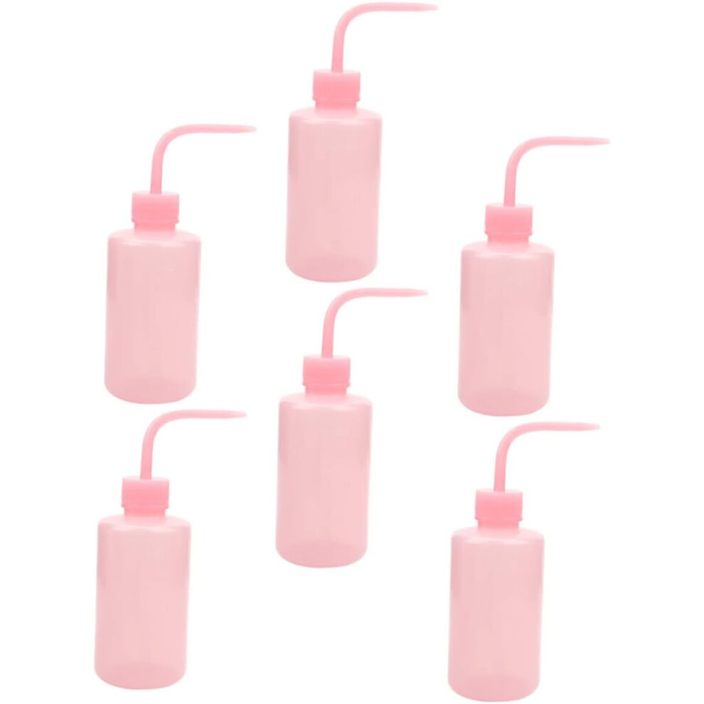 Hkhbjs Eyelashes Cleaning Bottle 6Pcs 250Ml Multi-Function Plastic Portable Squeeze Bottles