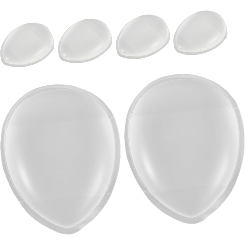 Hkhbjs Silicone Finger Puff 6Pcs Mini Reusable Cosmetic Puff For Women Face Makeup Tool