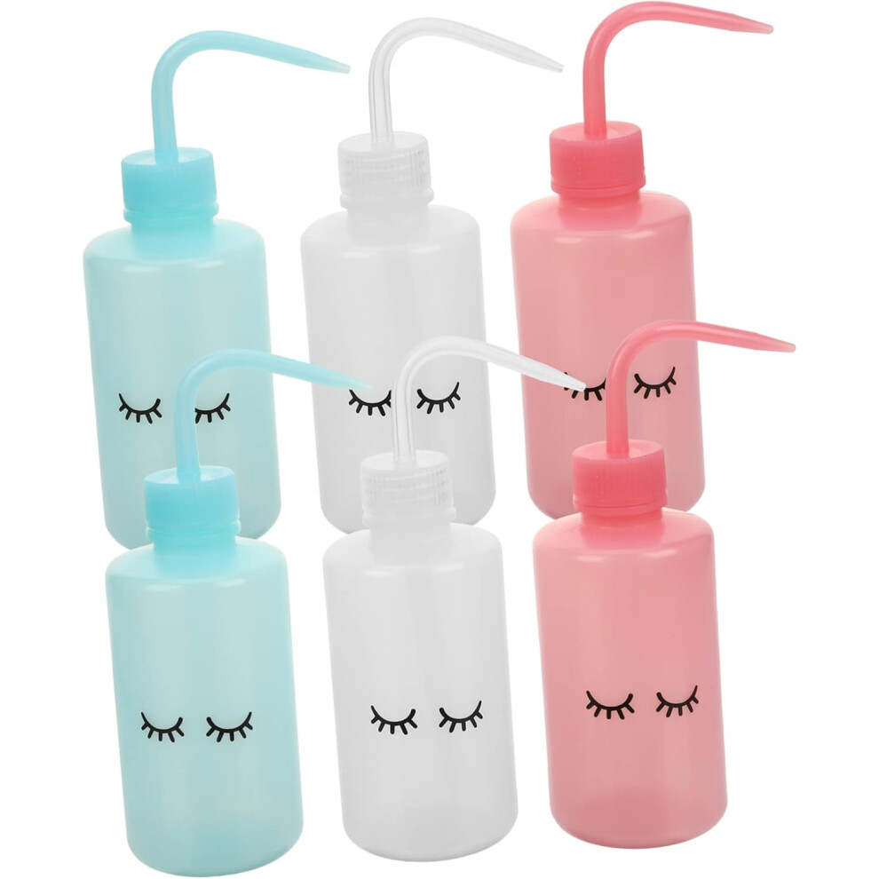 Hkhbjs 6Pcs Squeeze Bottles Eyelash Washing And Tattooing Supplies Watering Tools