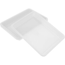 Lot de 6 plateaux de tri en plastique pour puzzles, blocs de rangement, organisateur de rangement réutilisable pour jouets