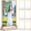 6Pcs 4X6 Inch Acrylic Sign Holders Double-Sided Vertical Tabletop Document Display Stands 1