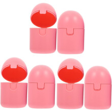 6-delige opbergdoosjes voor menstruatieproducten, een organizer en schoonmaakmiddel voor thuishygiëne.