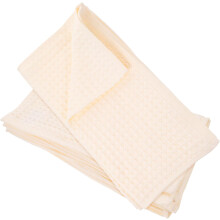 6-teiliges Set Waffel-Küchenhandtücher aus Baumwolle, hoch saugfähig, beige Waschtücher
