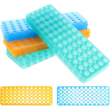 Conjunto de rack de tubo de microcentrífuga de 6pcs com 60 buracos para 0,5-2ml