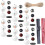 DIY Decoration Kit Snowman Theme Beads Mixed Beads for Christmas Handiwork Craft Project 1