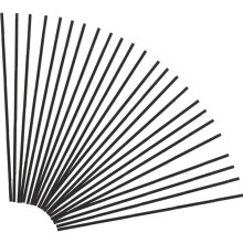 60 bâtonnets diffuseurs d'arômes en fibre, diffuseurs d'huiles essentielles, tiges parfumées volatiles, dispersion de parfum sûre et efficace